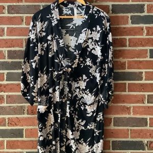 Spiritual Gangster floral kimono